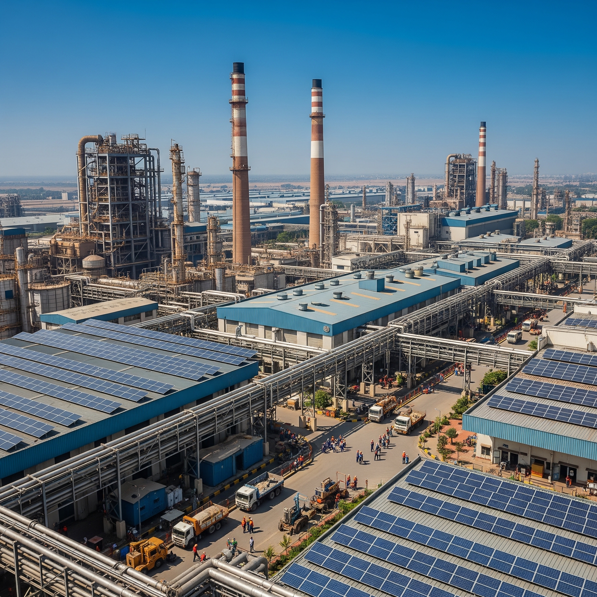 Factory using Solar Select Products